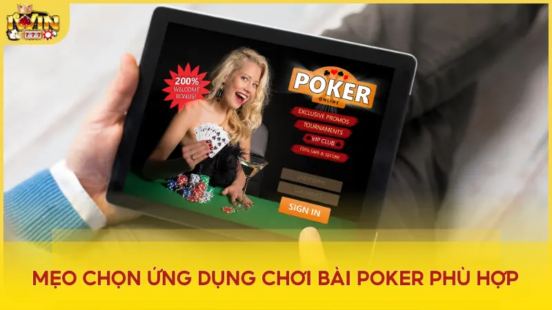 Tải game bài Poker phù hợp với mục đích của mình