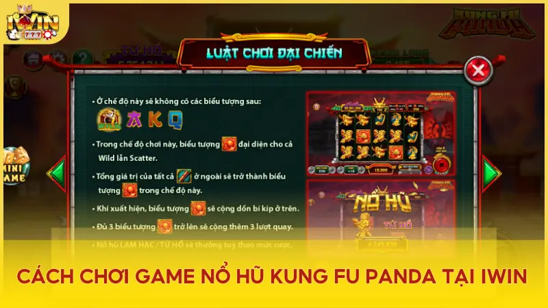 Cách chơi game nổ hũ Kung Fu Panda cho người mới bắt đầu