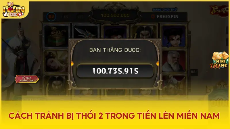 Theo dõi các bộ bài mạnh như đôi thông, tứ quý đã ra chưa và cho lá 2 đi để không bị thối