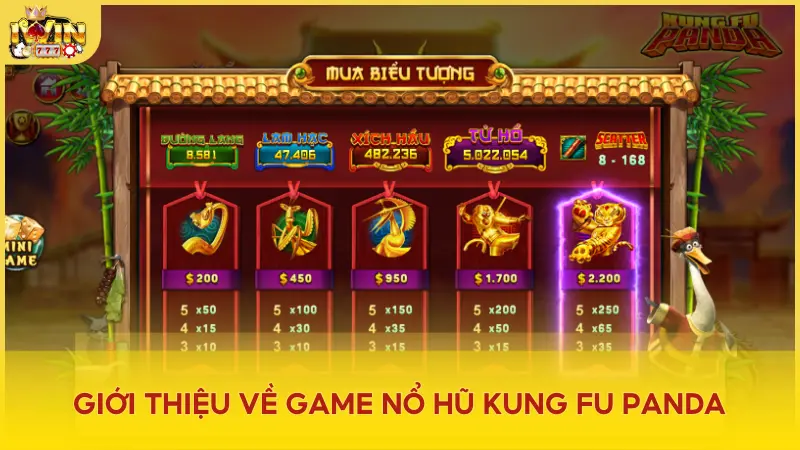 Khám phá game nổ hũ Kung Fu Panda tại cổng game uy tín Iwin