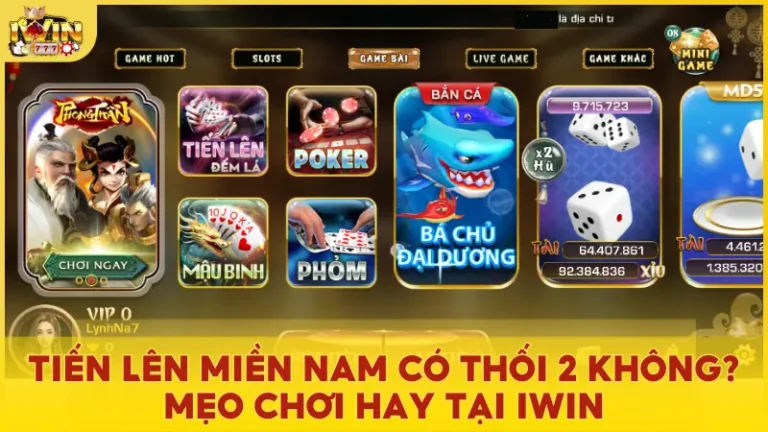 Tìm hiểu luật thối 2 trong Tiến lên miền Nam và mẹo chơi tại Iwin