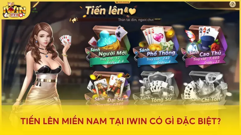 Chơi Tiến Lên Miền Nam tại Iwin bạn sẽ có nhiều cơ hội nhận thưởng bất ngờ